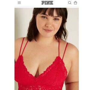 Victoria’s Secret PINK lace bralette L-DD Excellent like new condition